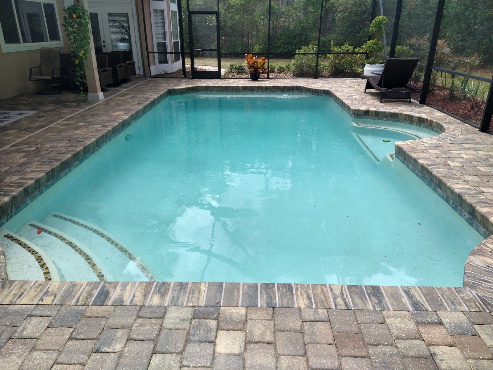 Pool Enclosure Cleaning - Haile Plantation - After