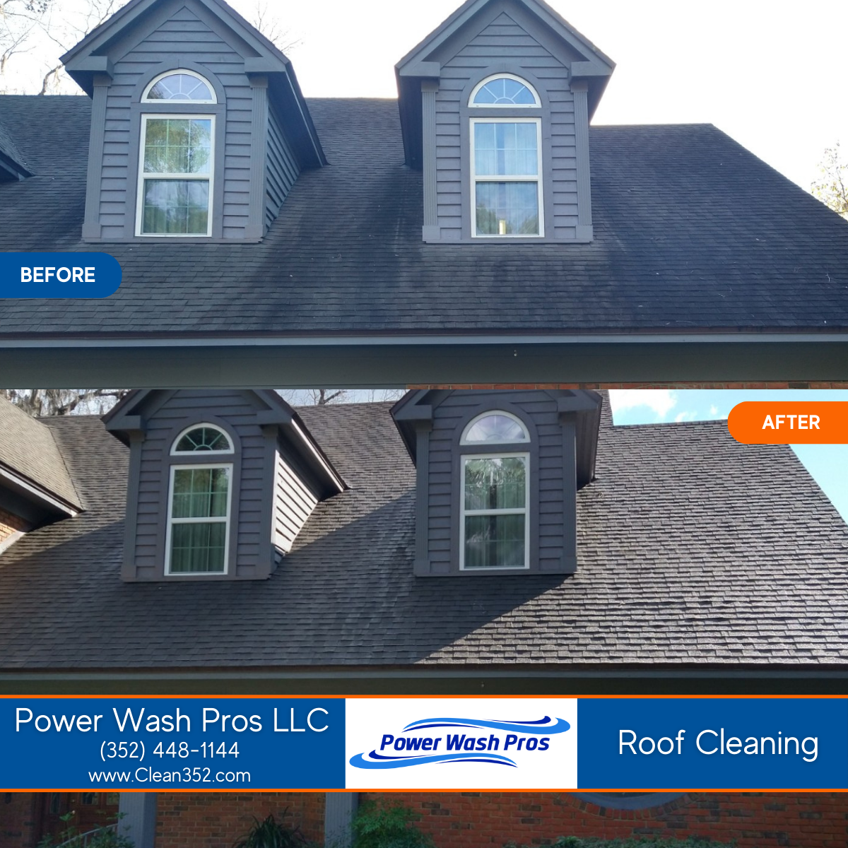 Roof Cleaning - Gainesville FL