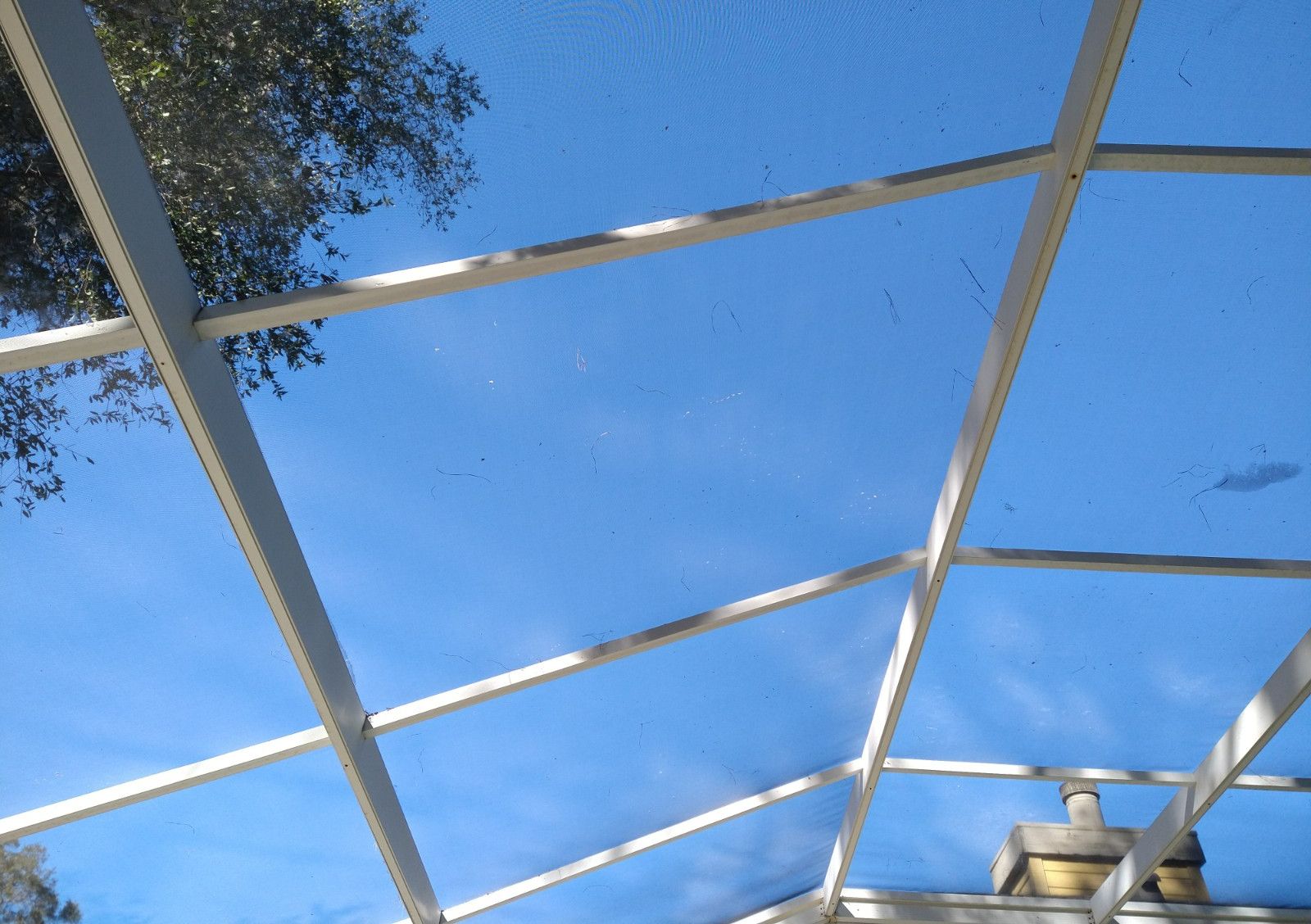 Screen Enclosure Cleaning After
