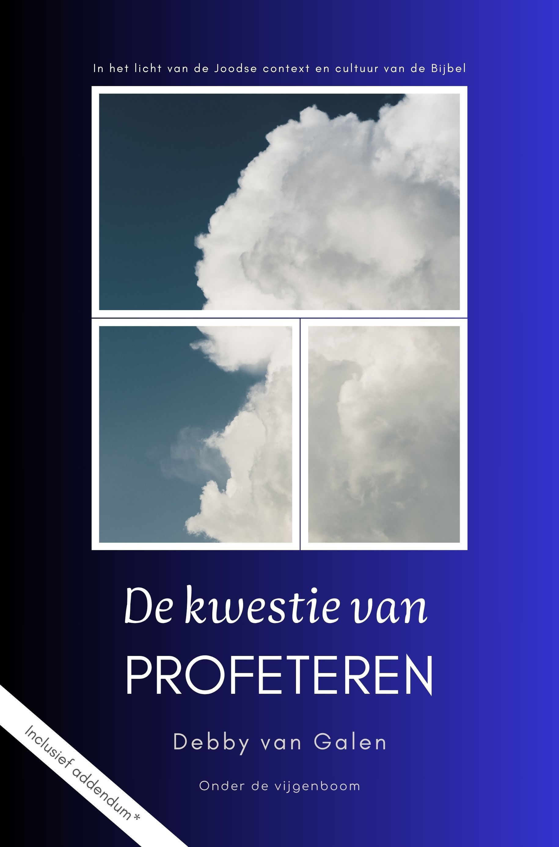 De kwestie van profeteren  - In het licht van de Joodse context en cultuur van de Bijbel