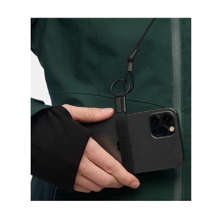 スマートフォンストラップ収納仕様