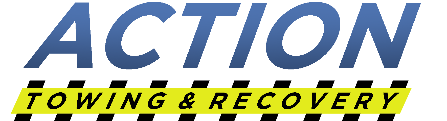 action towing and recovery logo