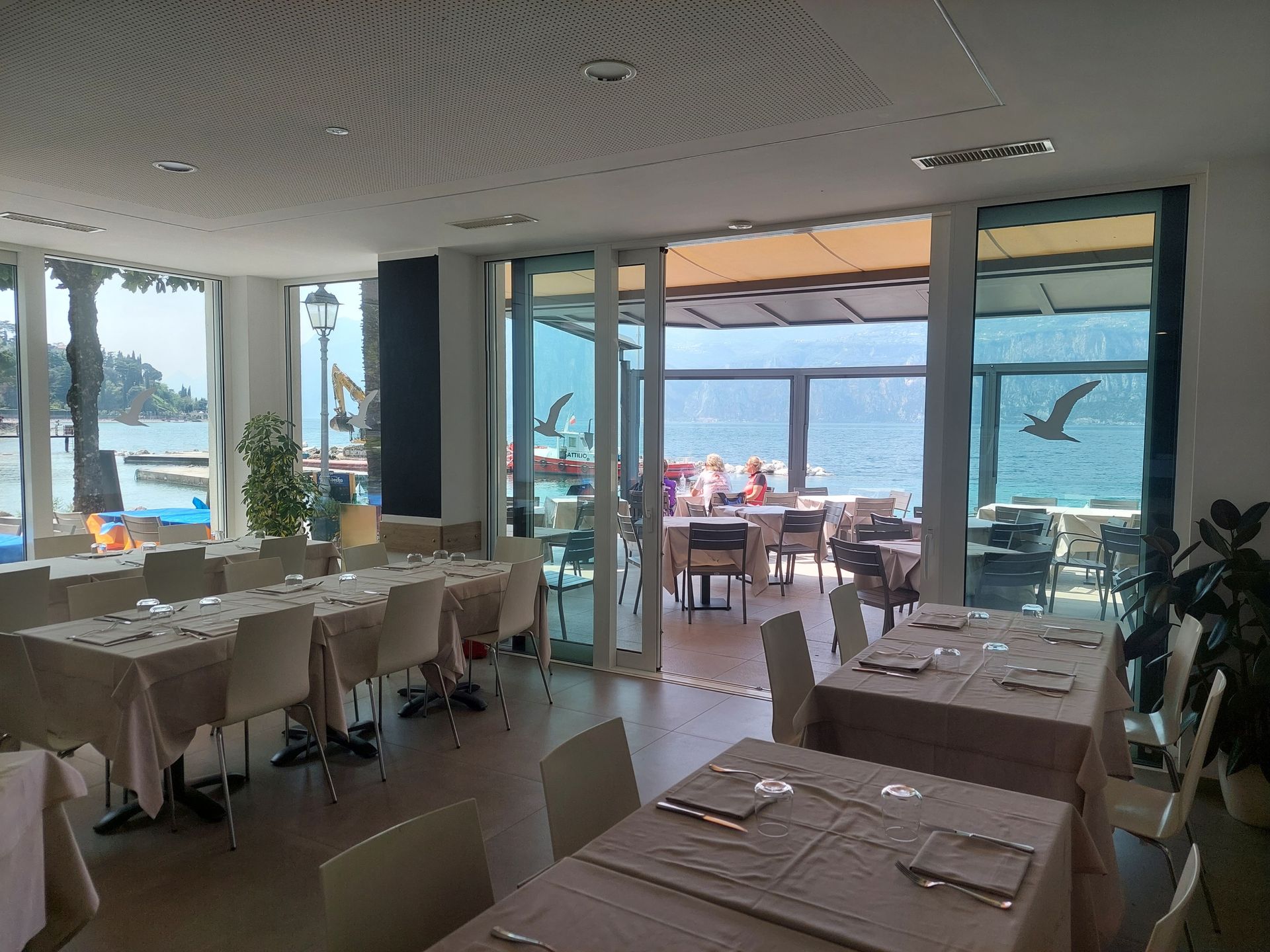 vetrata ristorante