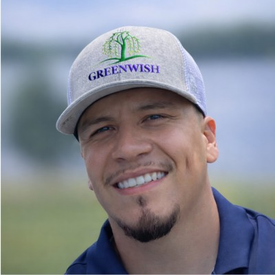 Jose Camacho, founder and owner of GreenWish Landscape & Masonry, serving homeowners and businesses throughout Northern Virginia