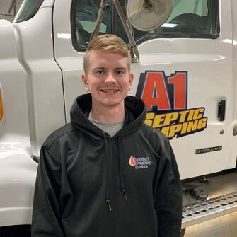 DYLAN STECH - Technician/Operator at A1 Septic & Drain Cleaning