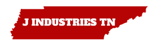 Red shape of Tennessee with 