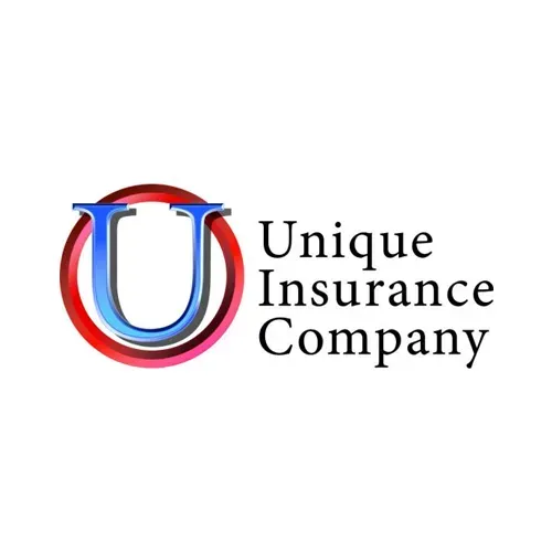 Logo for Unique Insurance Company: Blue 