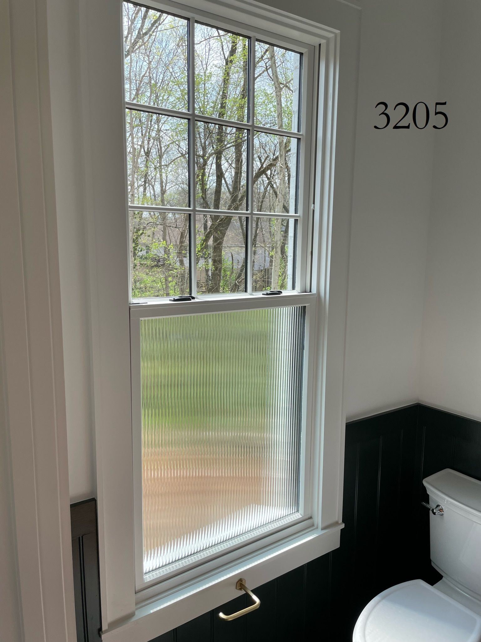a door with windows