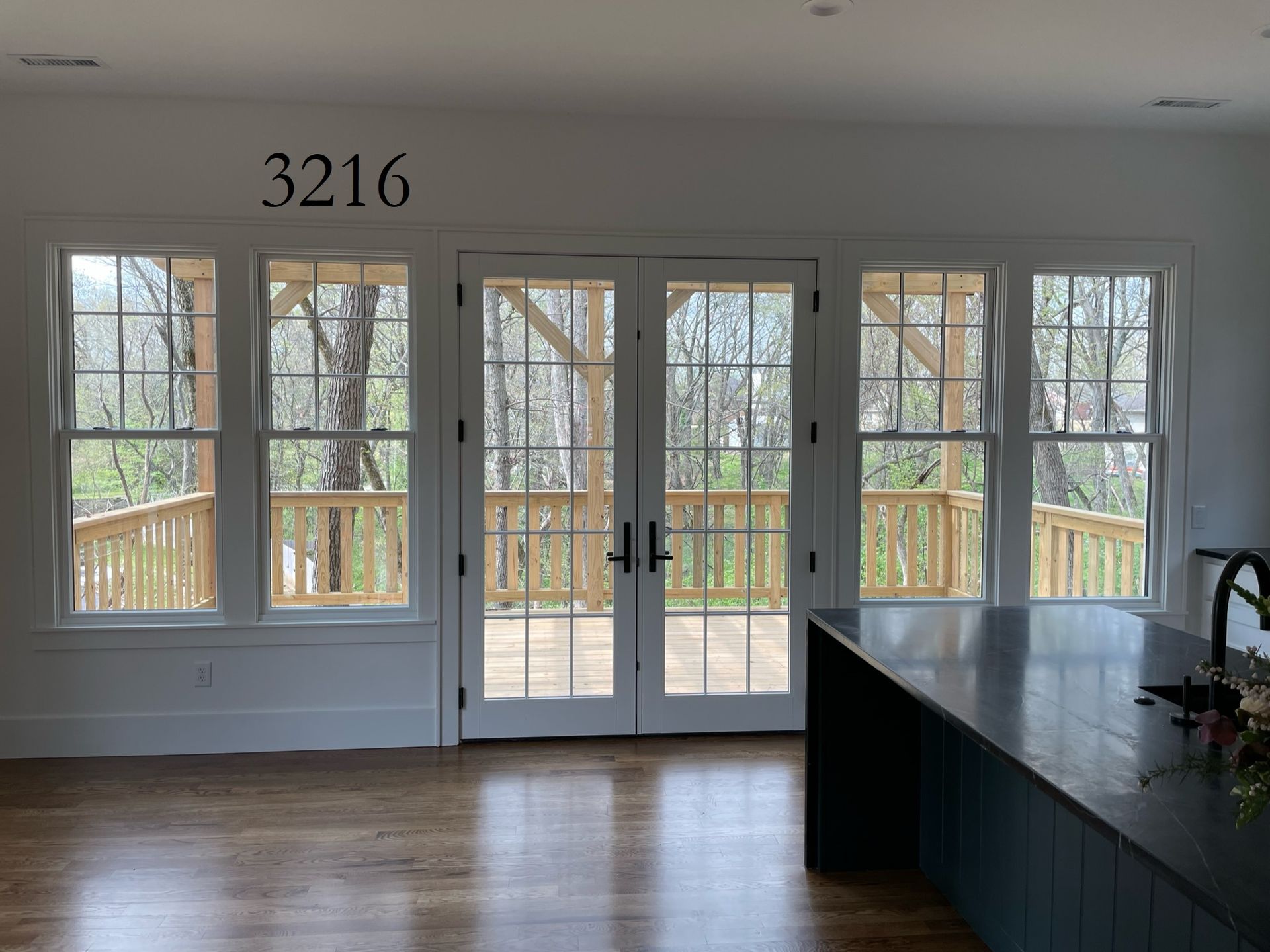 door with windows