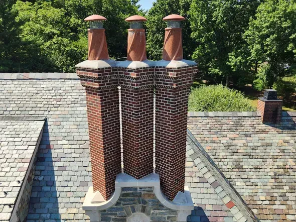 JW Chimneys masonry work in Montgomery County, Pennsylvania