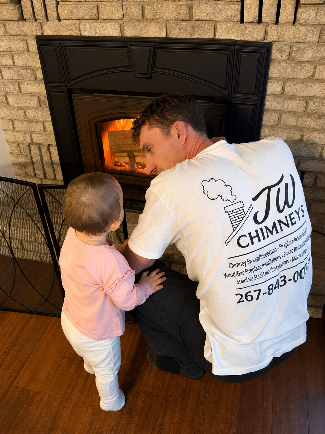 JW Chimneys fireplace inspections and repairs in Montgomery County, Pennsylvania