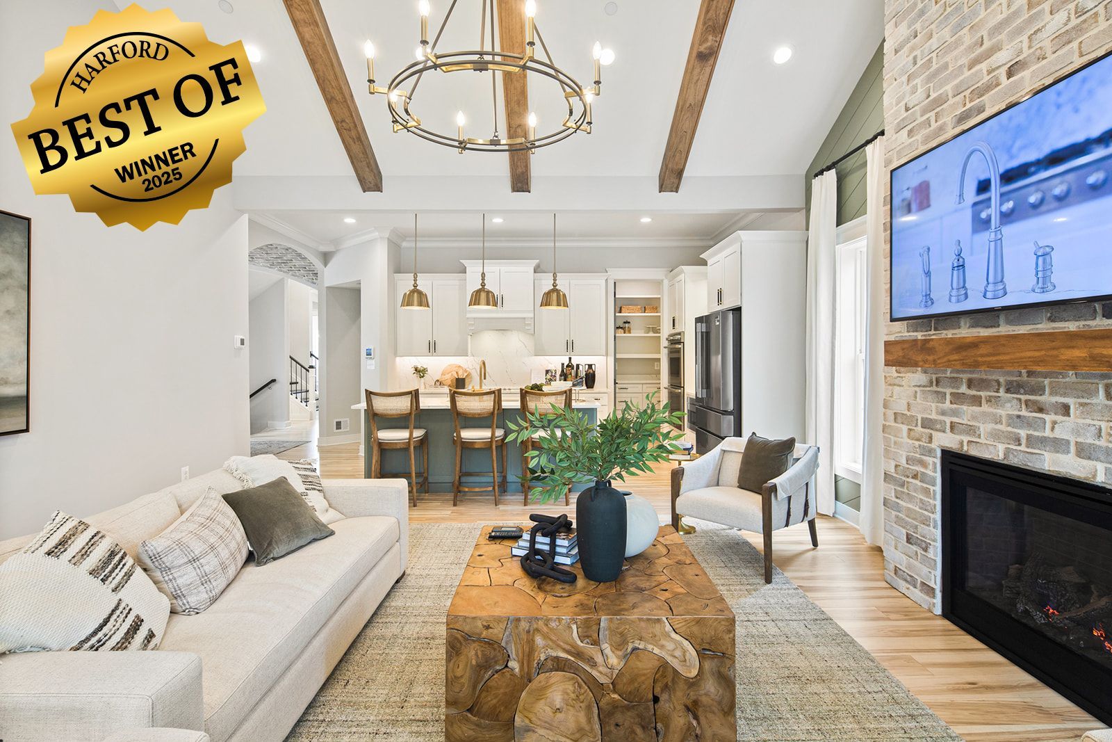 Trademark Custom Homes, single family home in Bulle Rock, model home, 