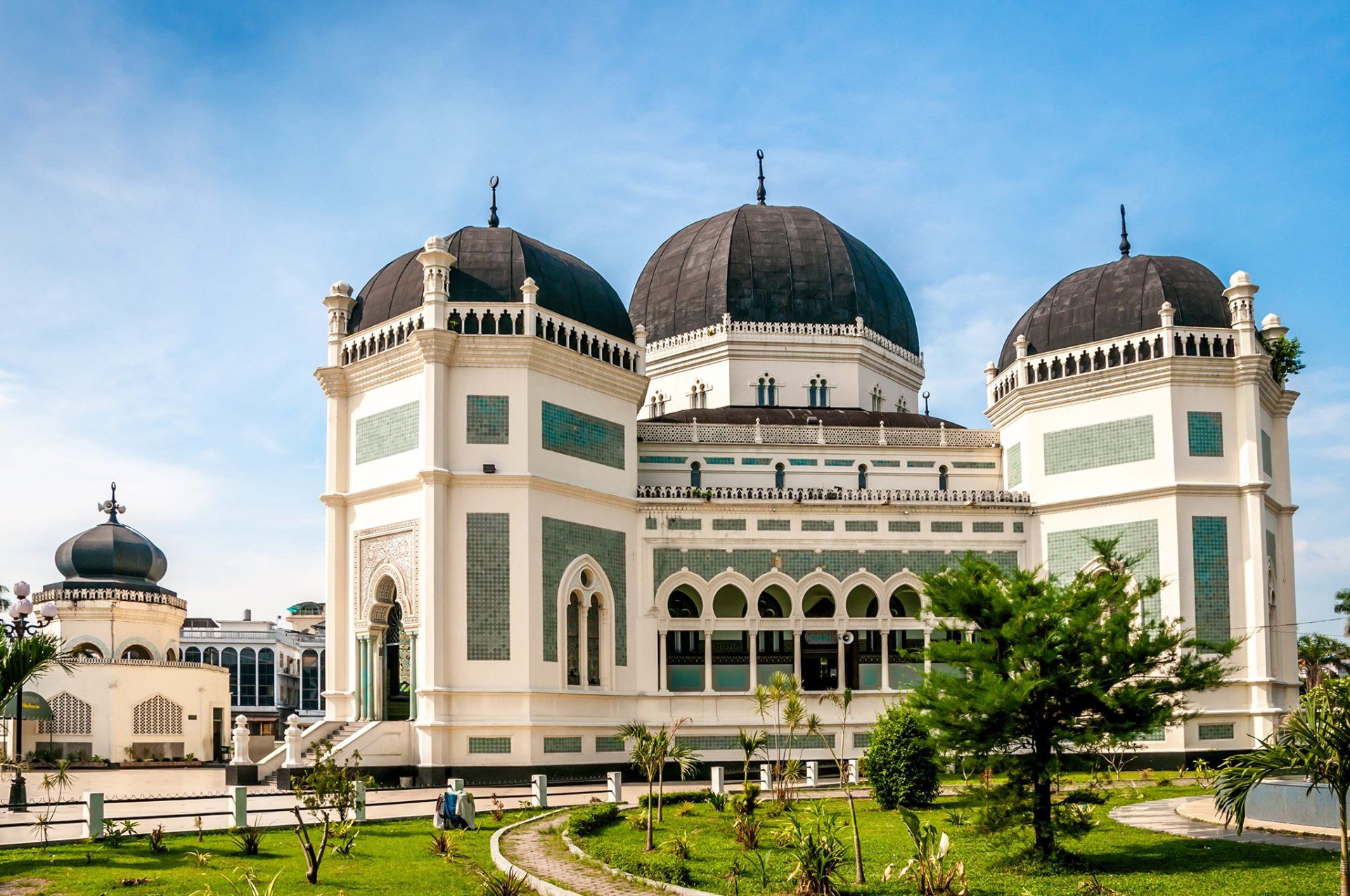Foto grote moskee medan