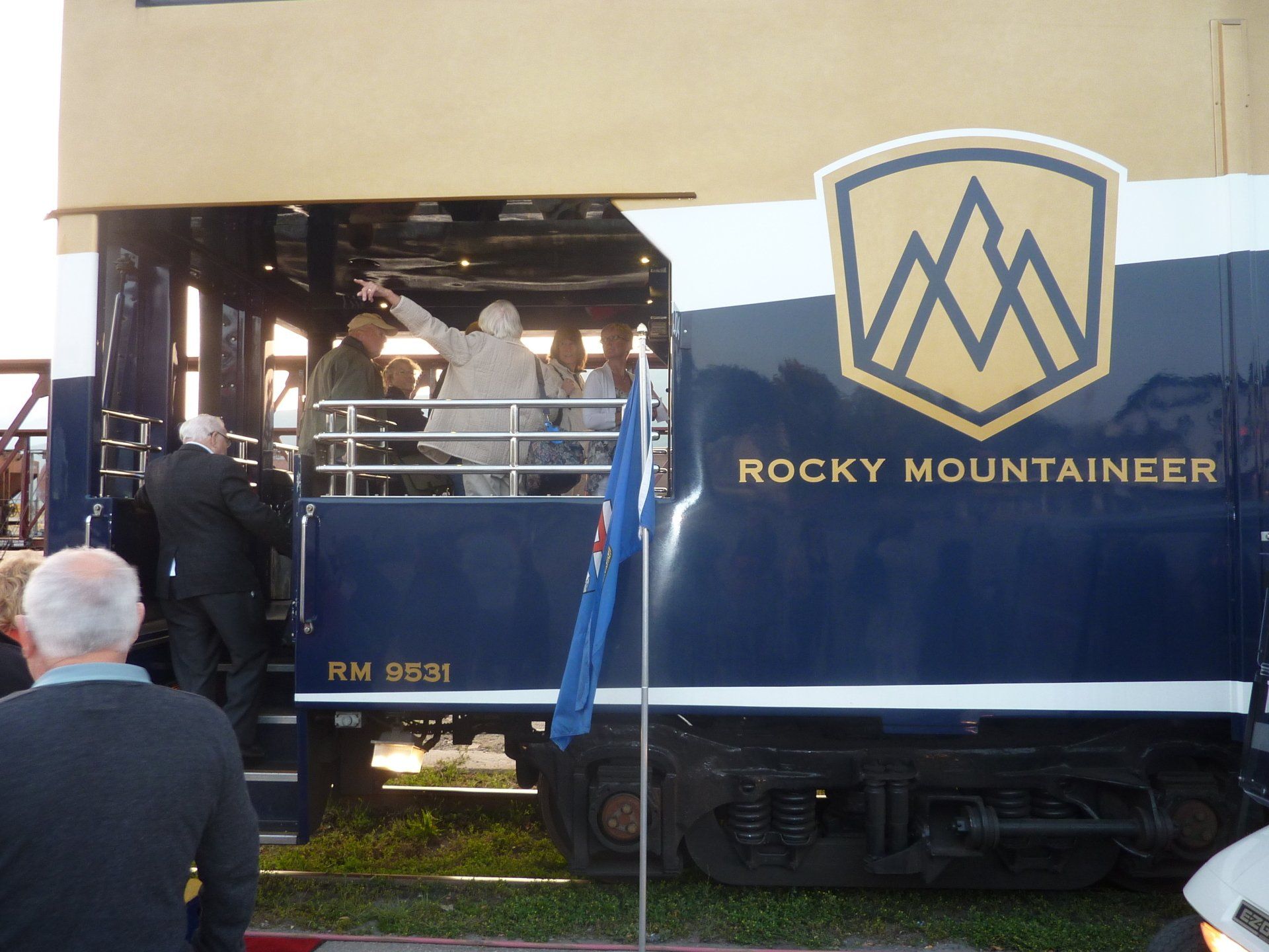 afbeelding van trein Rocky Mountaineer