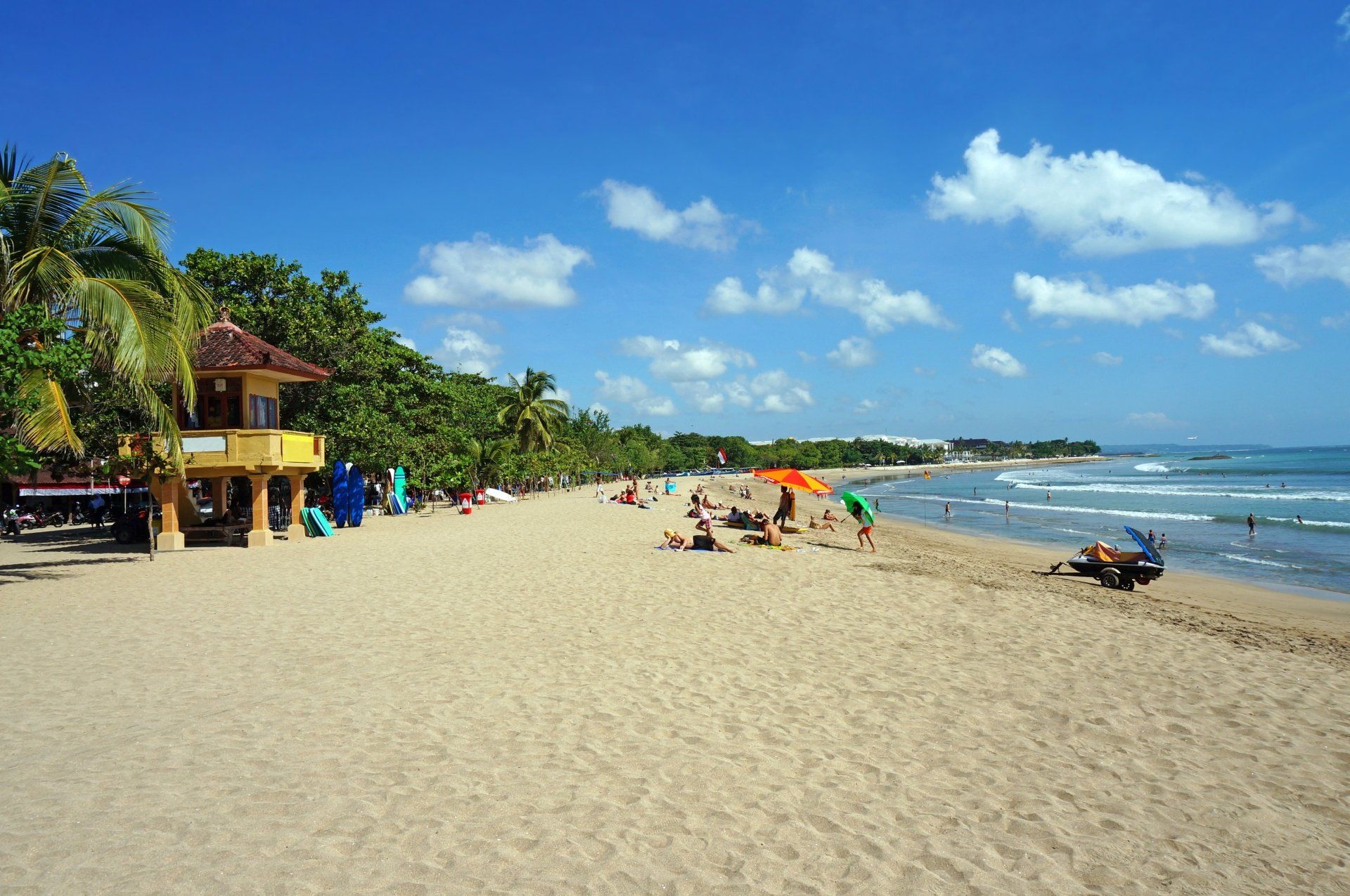 afbeelding strand op Bali met link naar pagina over Bali