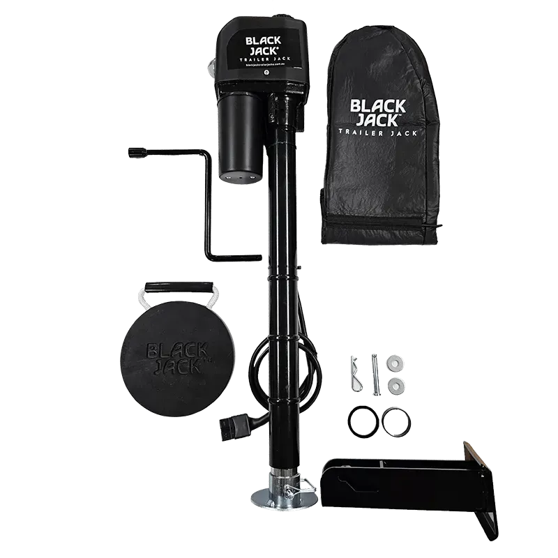 Black Jack Trailer Jack – Mini with folding leg