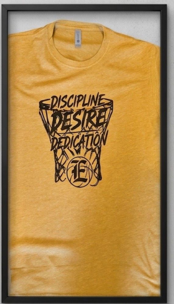 Gold individual 3D's shirt