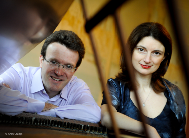 Morpeth Music Society 2025 Emma Abbate & Julian Perkins photo Andy Craggs
