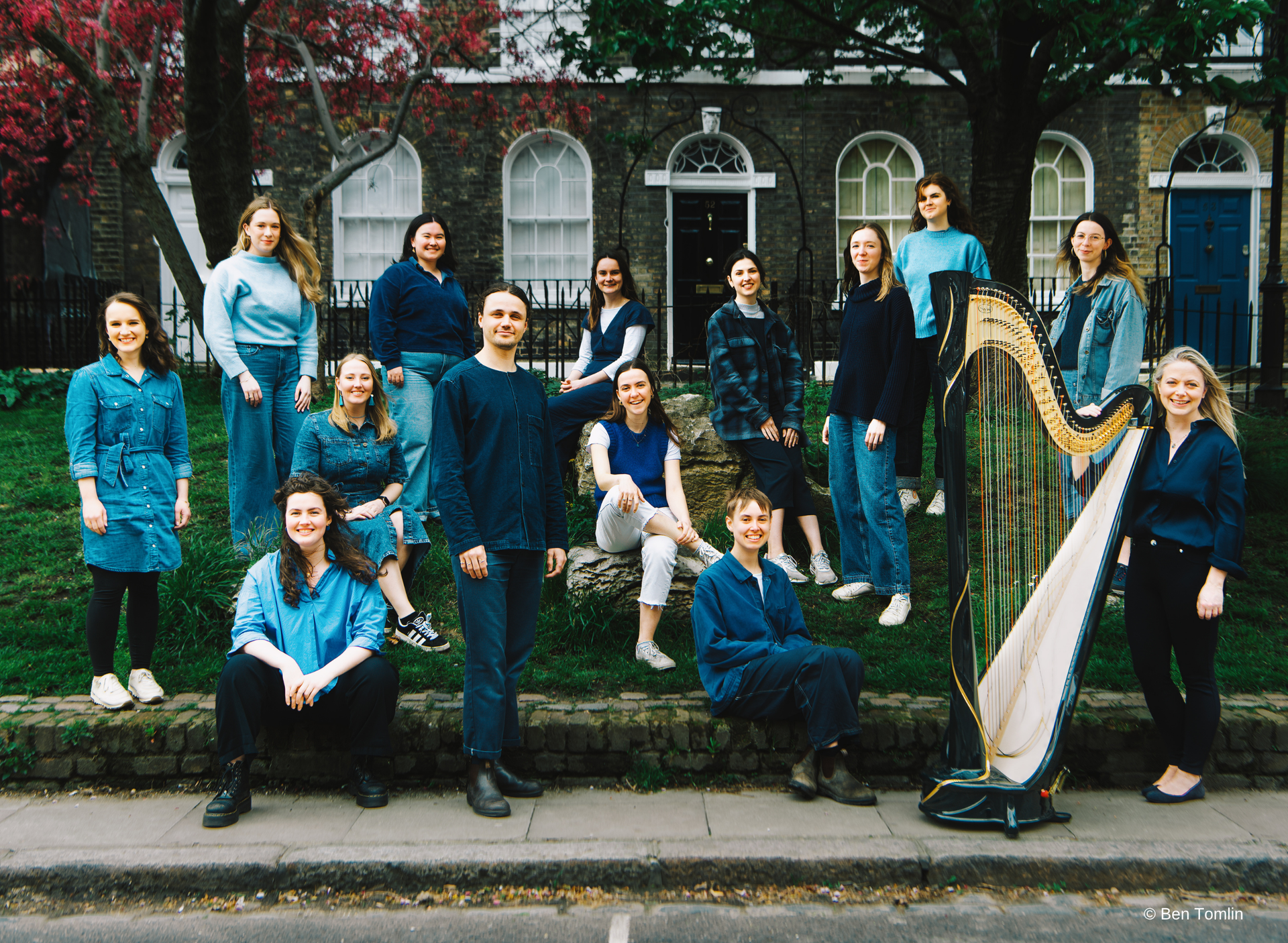 Morpeth Music Society 2026 Corvus Consort with harpist Louise Thomson