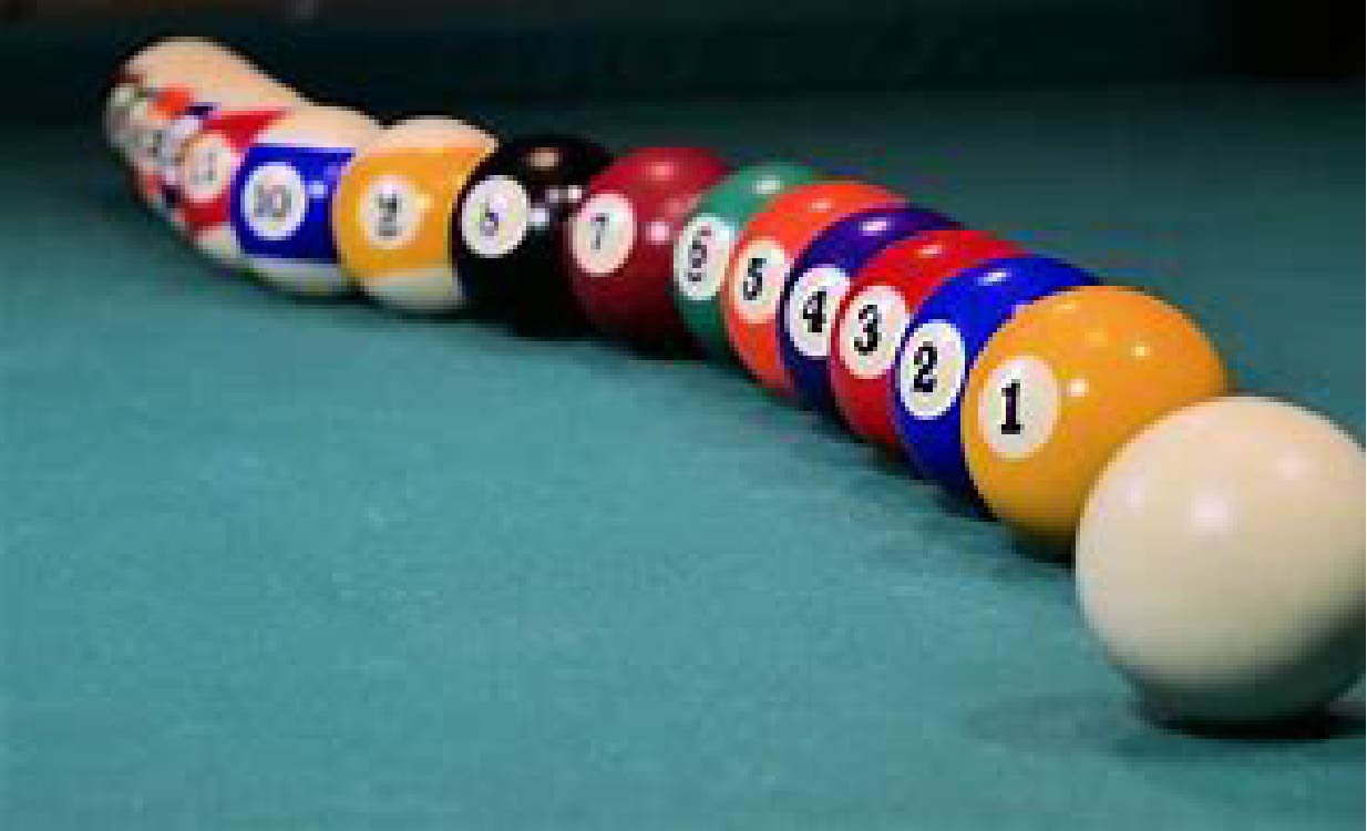 billiard table