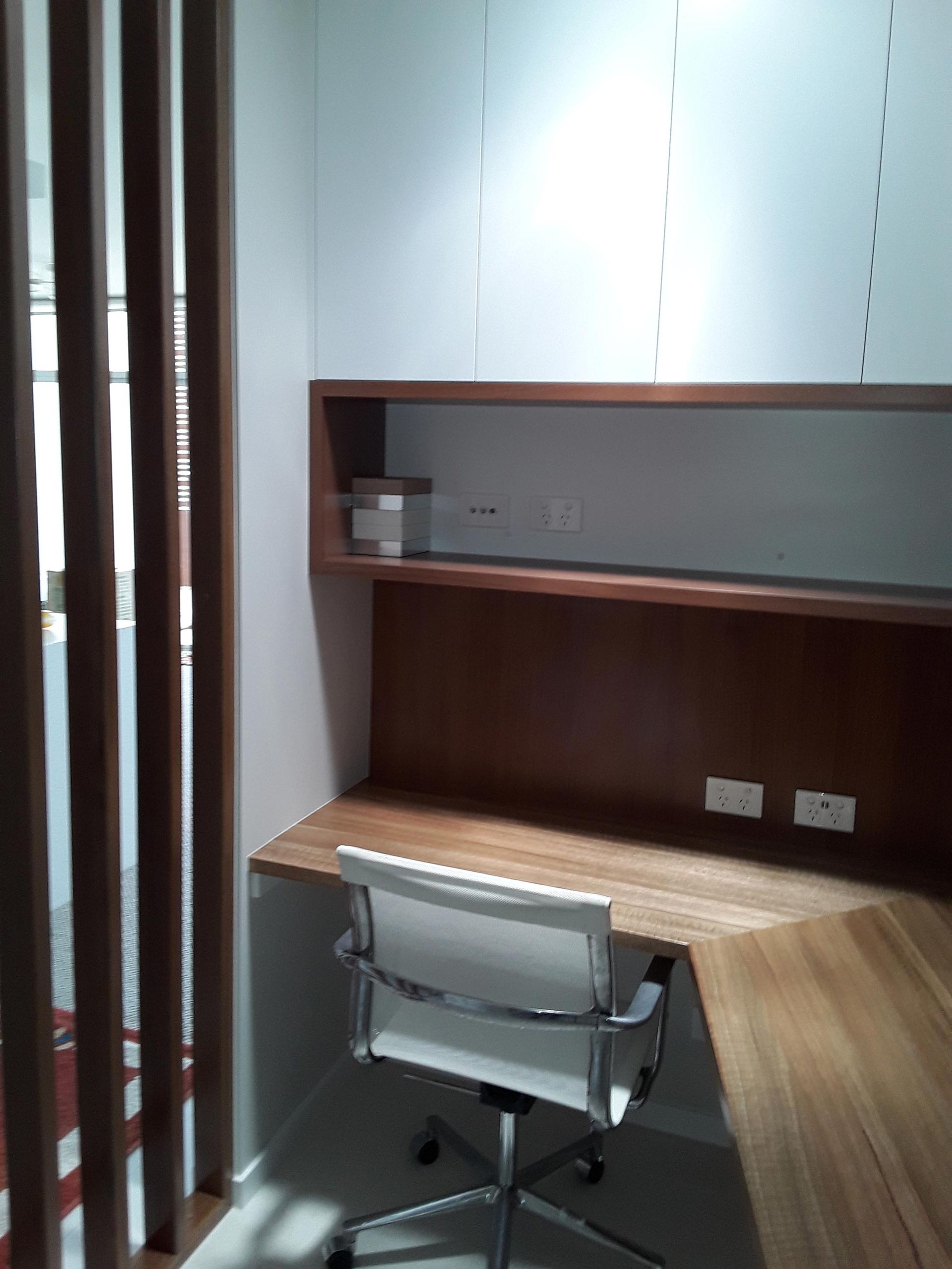 Office Display Shelf — Bulimba, QLD — D&S Cabinets