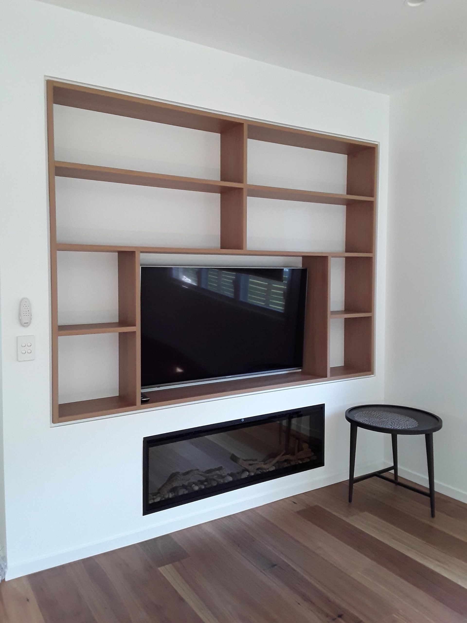 Wooden Display Shelf — Bulimba, QLD — D&S Cabinets
