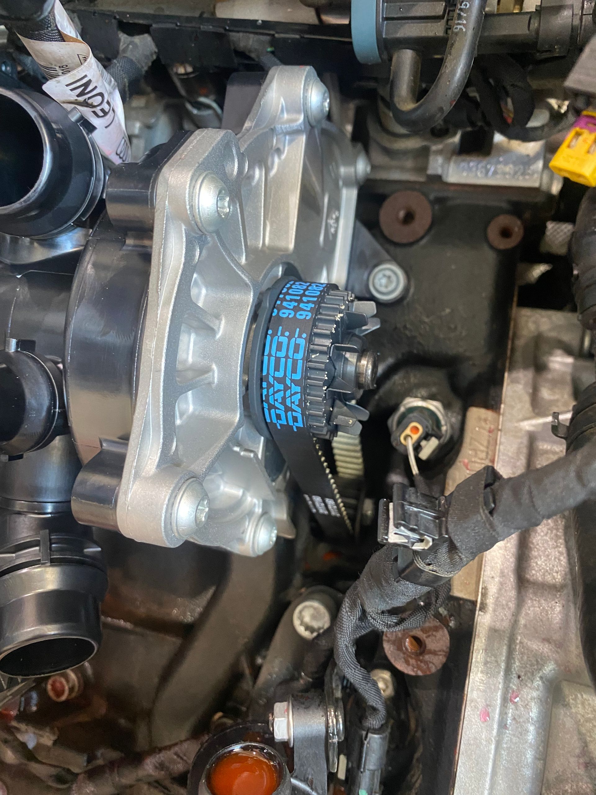Timing belt on car — NG Mechanical Services in Thurgoona, NSW