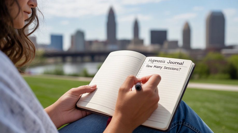 Client journaling, in their Hypnosis Journal about