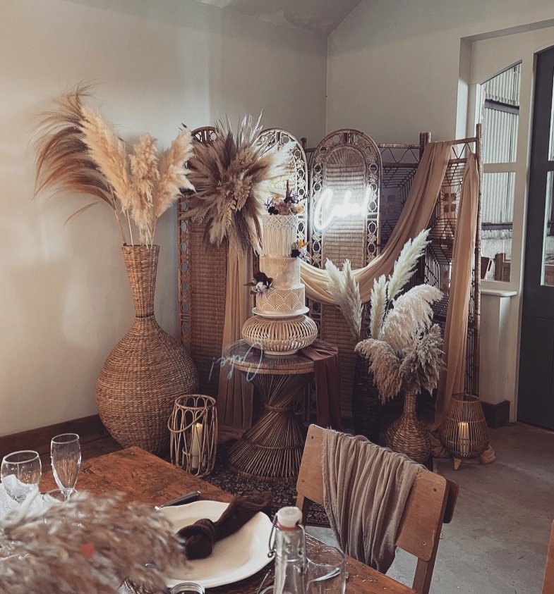 Bohemian Wedding & Events Prop & Decor Hire. Unique Venue Styling ...