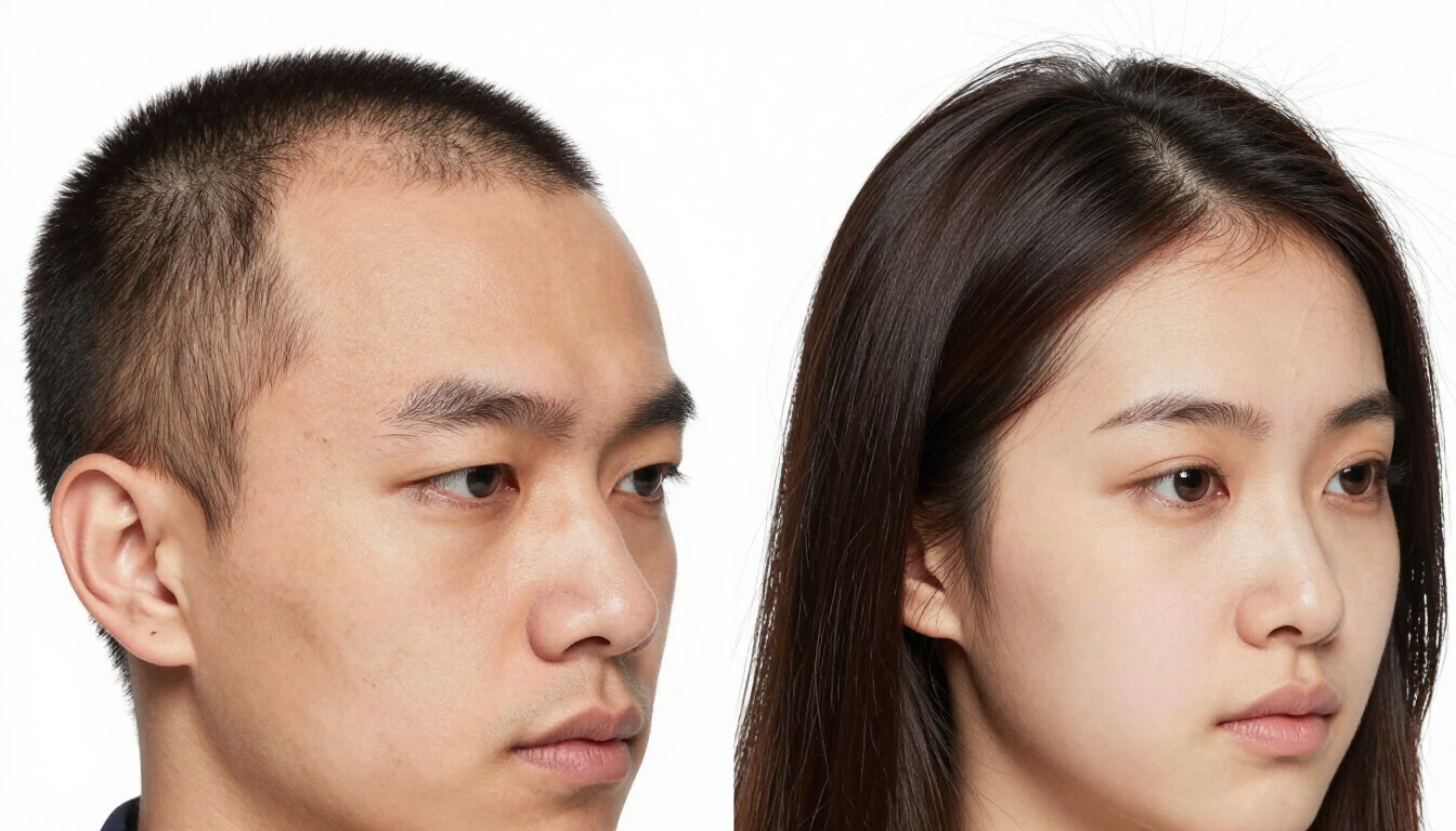 Comparison of thinning patterns