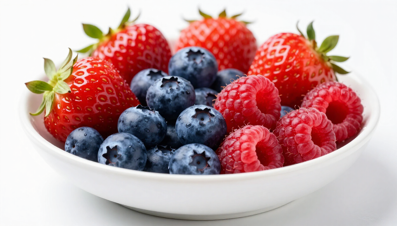 Colorful Berries for Scalp Health