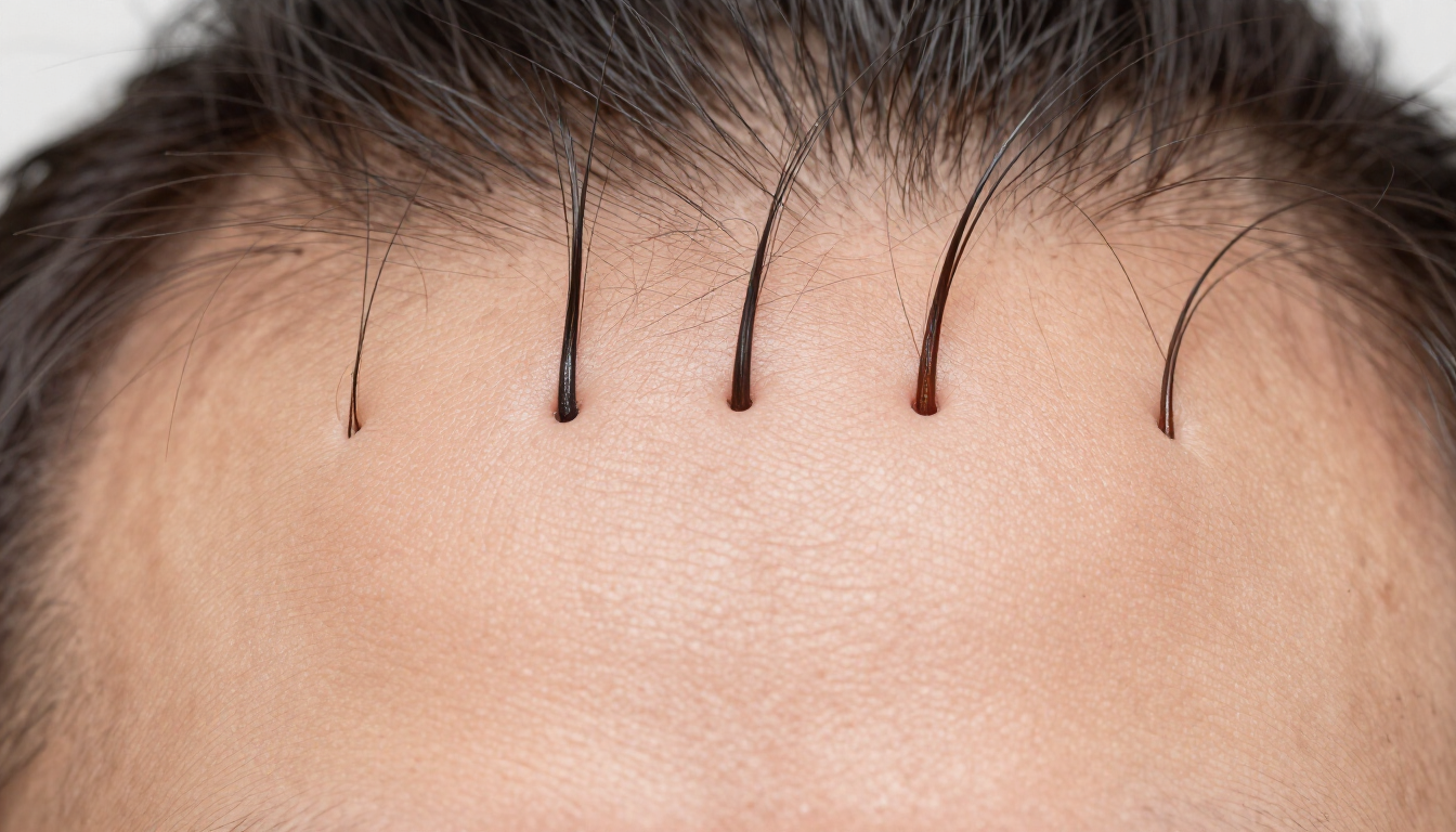 Healthy Scalp View