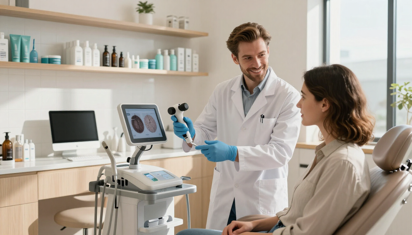 Modern Hair Clinic Consultation