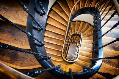 Circle Stairs Made With Wrought — Barberton, OH — Glas Ornamental Metals Inc. Circle Stairs Made With Wrought — Barberton, OH — Glas Ornamental Metals Inc.