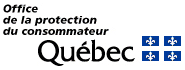 The logo for the office de la protection du consommateur quebec