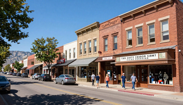 Downtown Price, Utah main street