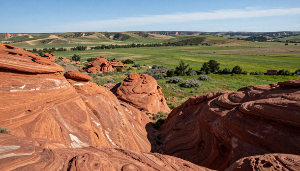 Castle Dale and Huntington, Utah scenic landscape