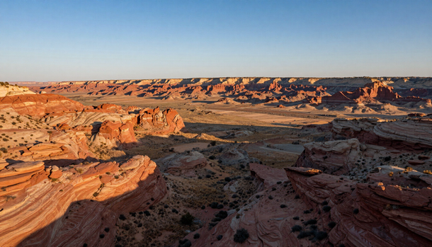 Carbon County, Utah aerial landscape view