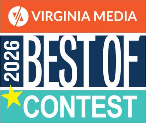 Virginia Media 2026 Best Of Contest logo in orange, navy, and teal with a yellow star Virginia Media 2026 Best Of Contest logo in orange, navy, and teal with a yellow star