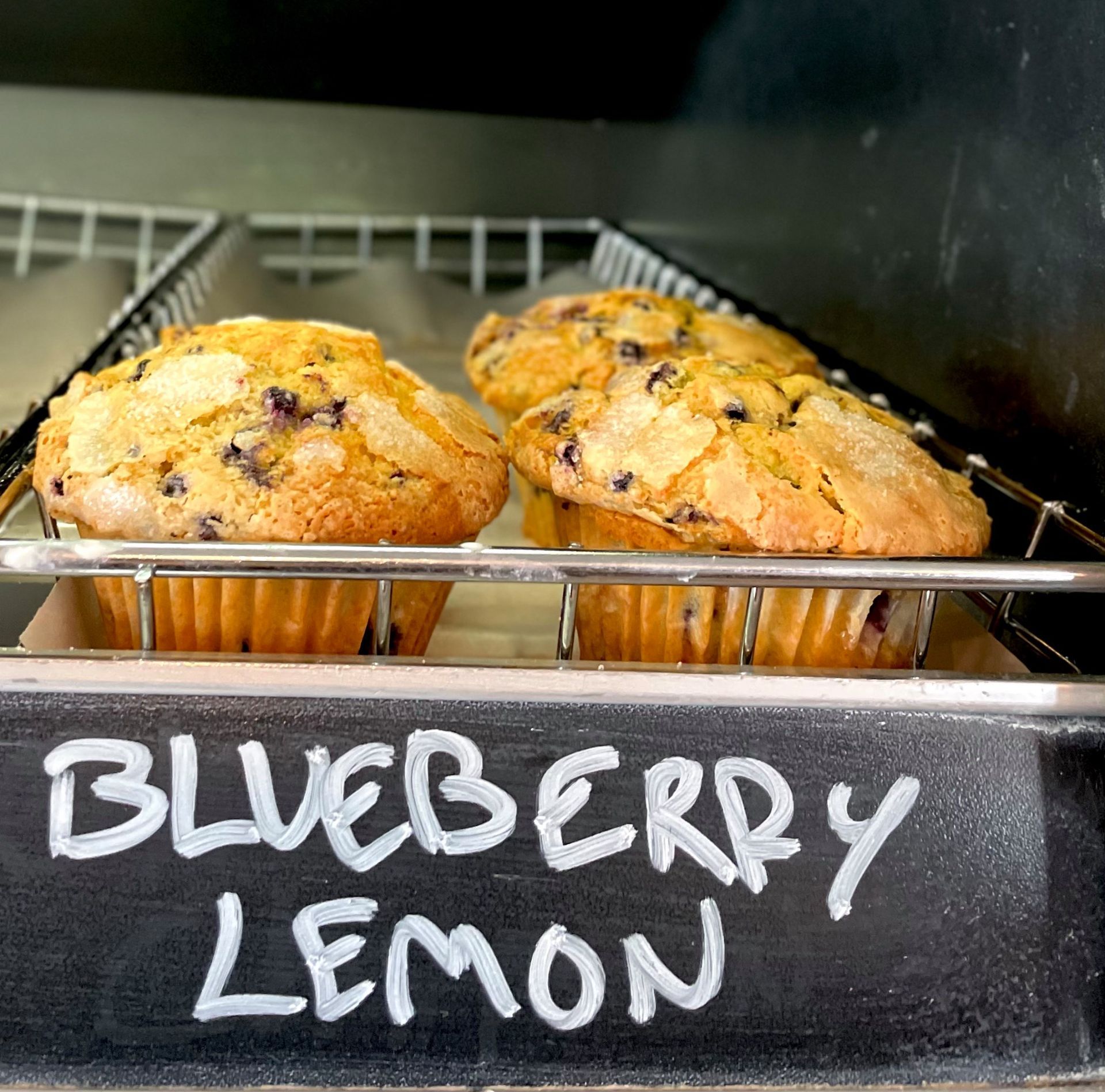Blueberry lemon muffins