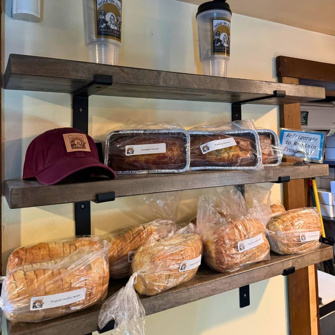Display of breads