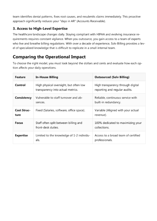 Comparison table of operational impact for low-tech, with rows for people, control, connectivity, cost, and properties