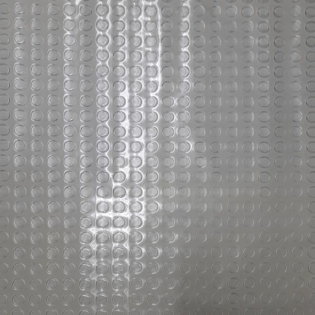 TAPETE PLÁSTICO TRANSPARENTE  