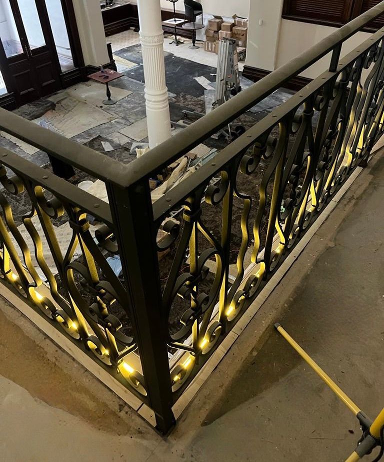 A Construction Worker is Using a Machine to Polish a Concrete Floor — Accurate Fitout Solutions In Wetherill Park, NSW