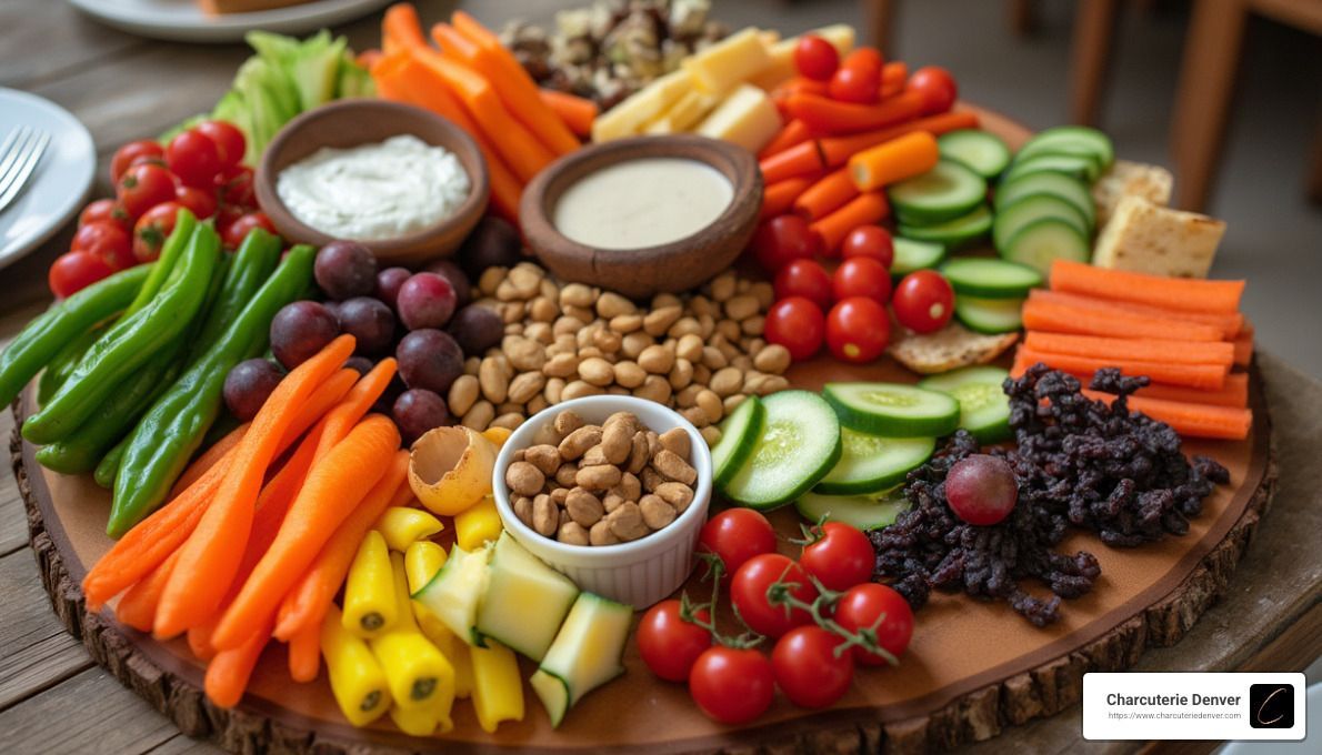 Veggie Charcuterie Board - veggie charcuterie board
