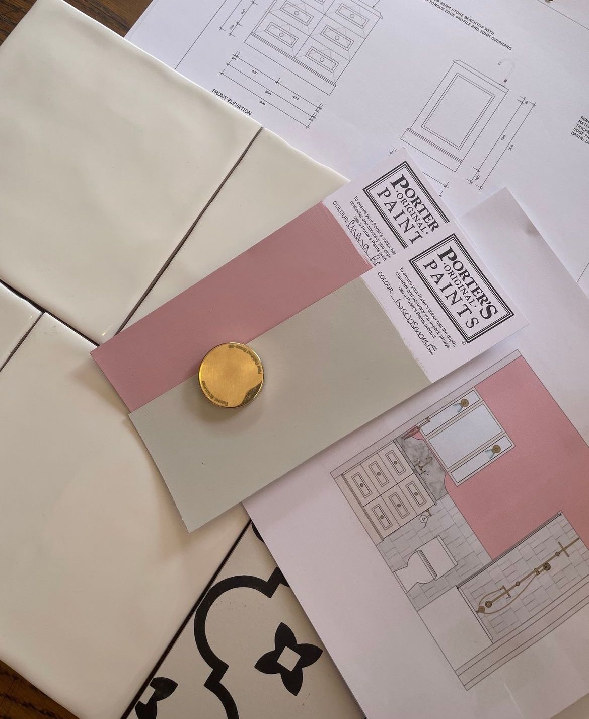 Husband and wife consulting with a architect