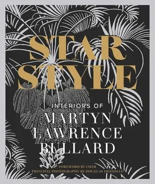 A book titled star style interiors of martin lawrence billard