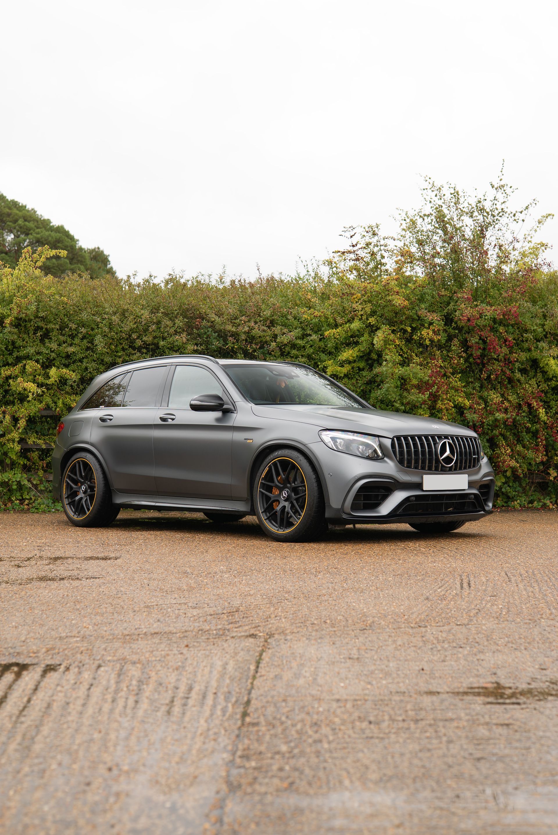 mercedes-benz mercedes GLC AMG 63 leather seats yellow seat belts d:class belt surrey near me
