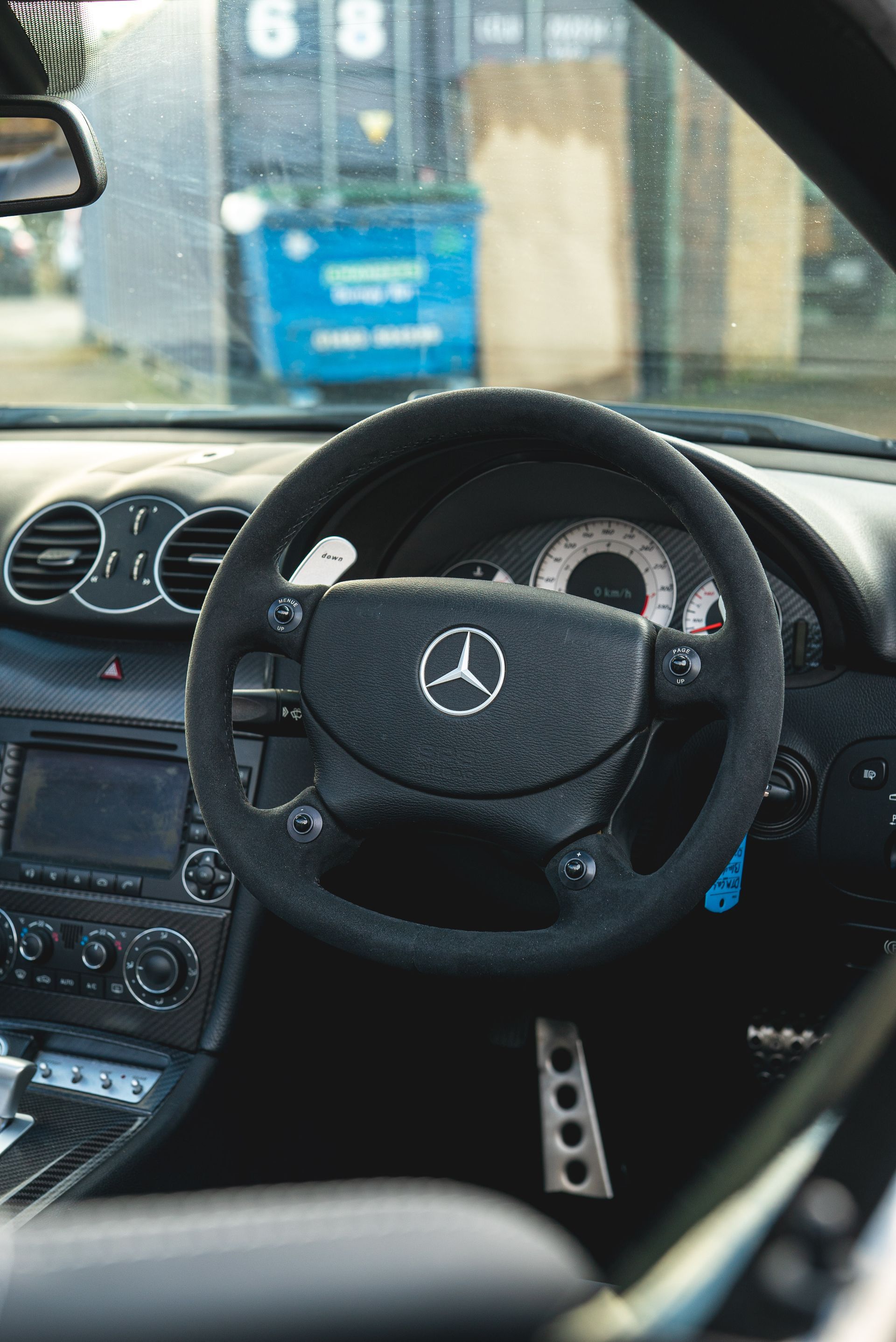 mercedes-benz clk dtm amg interior retrim leather alcantara carbon fibre d:class automotive convertible cabriolet black