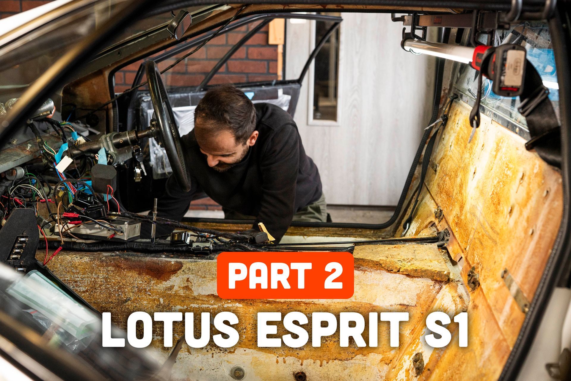 lotus esprit s1 restoration renovation carpet carpets james bond retrim
